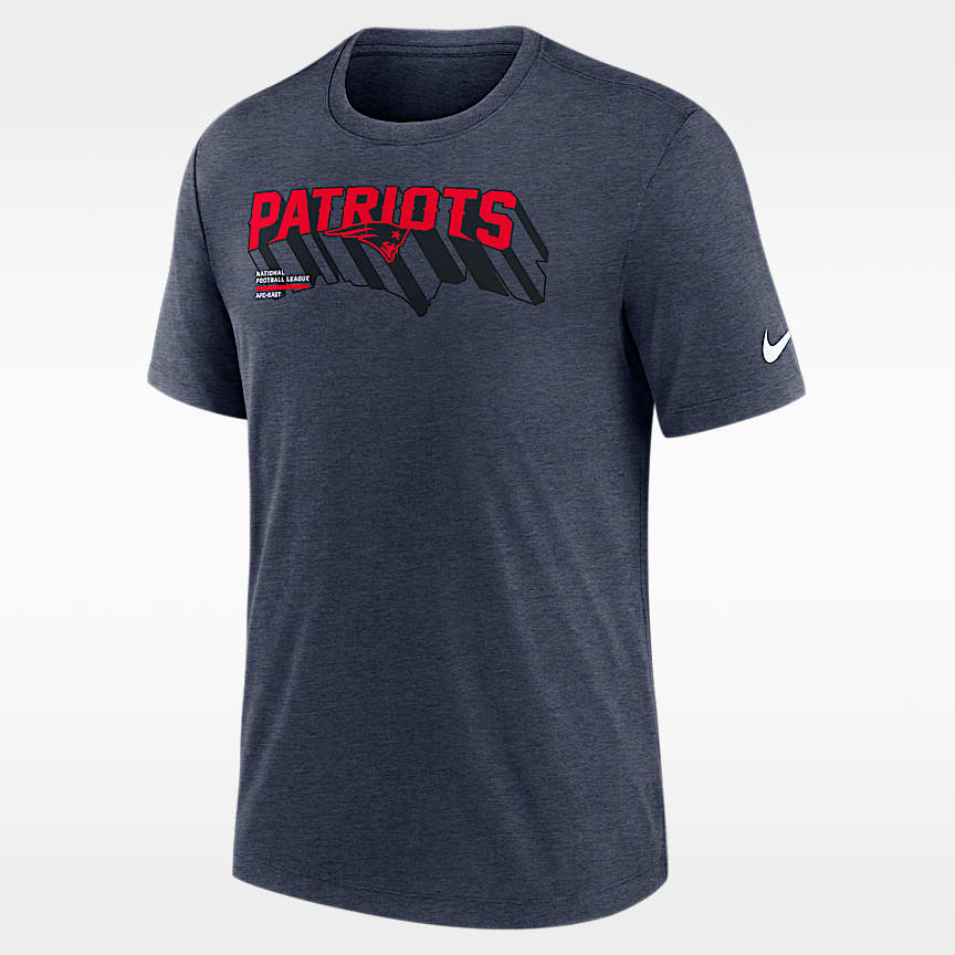 New England Patriots Sideline Player Team Issue Men's Nike Dri-FIT